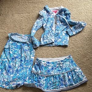 Lilly Pulitzer Luxletic White Athletic Wear